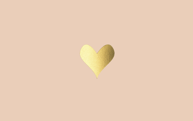 Heart shaped paper pink background free wallpaper - medium preview image