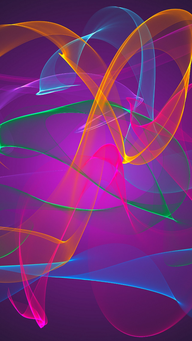 Colorful abstract background swirl glowing free wallpaper - medium preview image