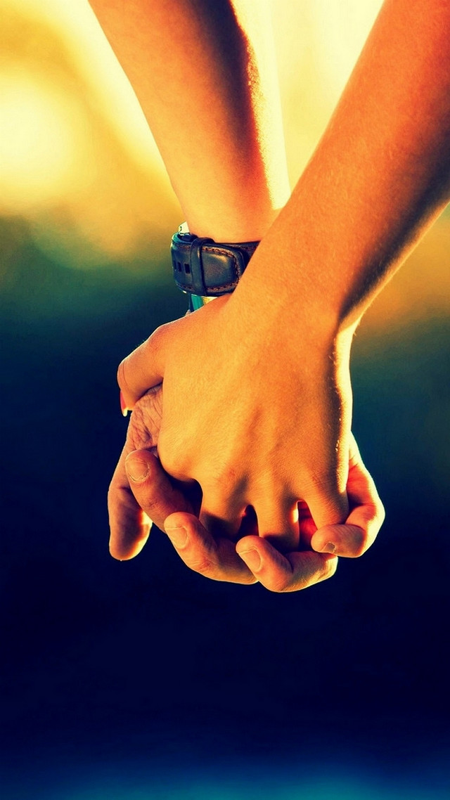 Holding hands blurry background couple free wallpaper - medium preview image