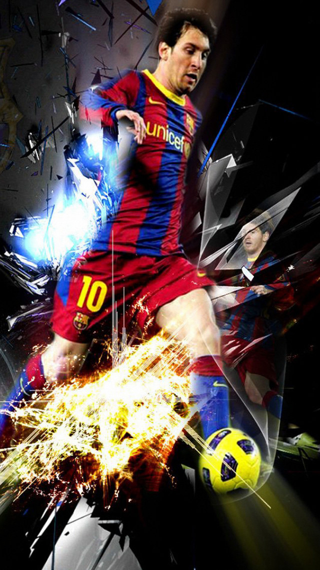 Man kicking soccer ball field #12 free wallpaper - medium preview image