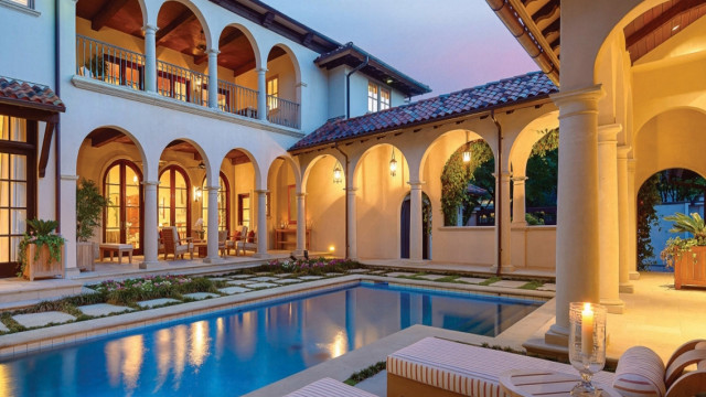 Large pool arts crafts digital free wallpaper - medium preview image