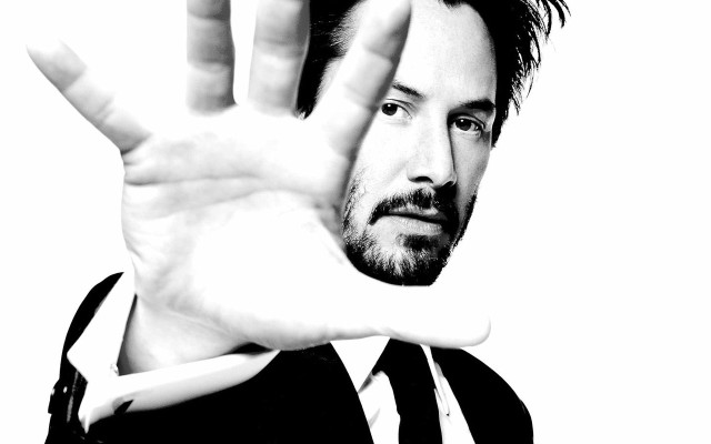 Man hand gesture black white free wallpaper - medium preview image