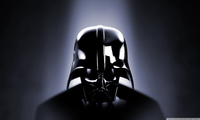Darth vader helmet black white #3 free wallpaper - medium preview image