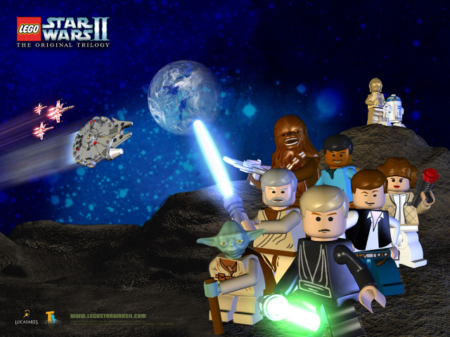 Lego star wars ii light free wallpaper - medium preview image