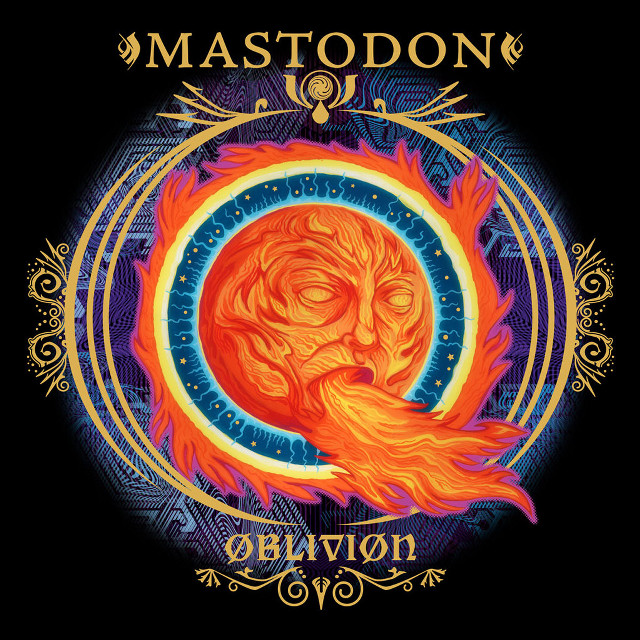 Person fire face mastodn circle free wallpaper - medium preview image