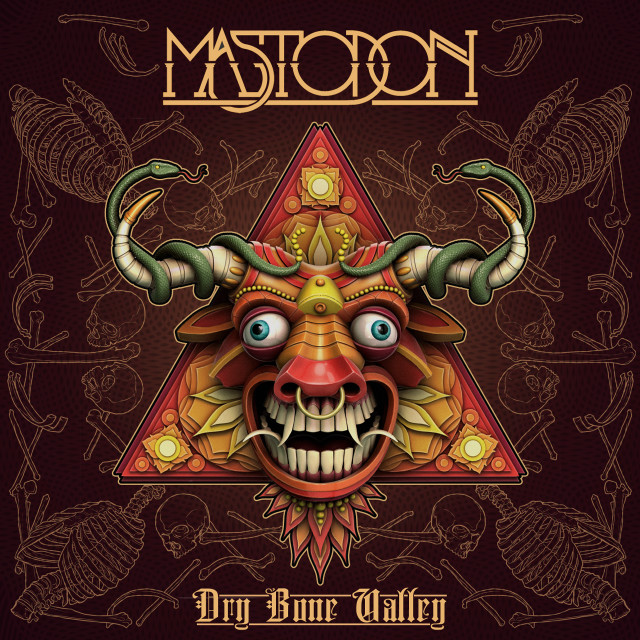 Demon mask horns face artistic free wallpaper - medium preview image