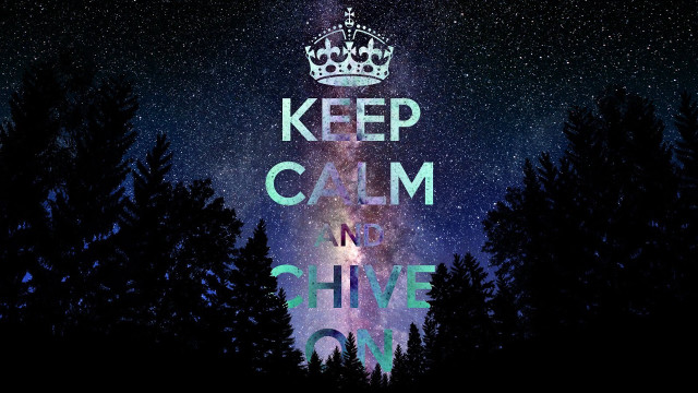 Keep calm drive night sky free wallpaper - medium preview image