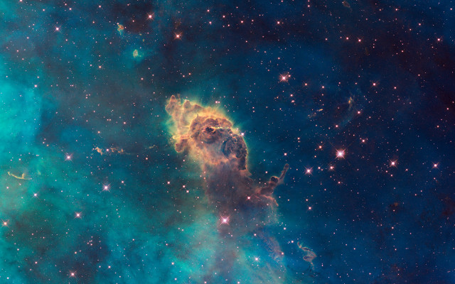 Large star cluster blue sky #8 free wallpaper - medium preview image