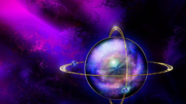 Planet ring star center image free wallpaper - medium preview image