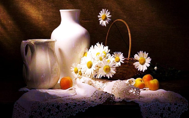 Vase painting artistic colorful interior free wallpaper - medium preview image