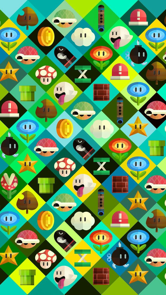 Colorful pattern buttons shapes designs free wallpaper - medium preview image