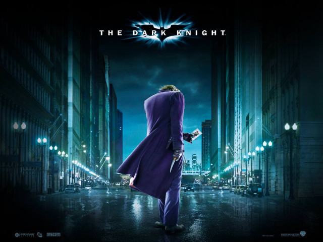 Dark knight joker city night #2 free wallpaper - medium preview image