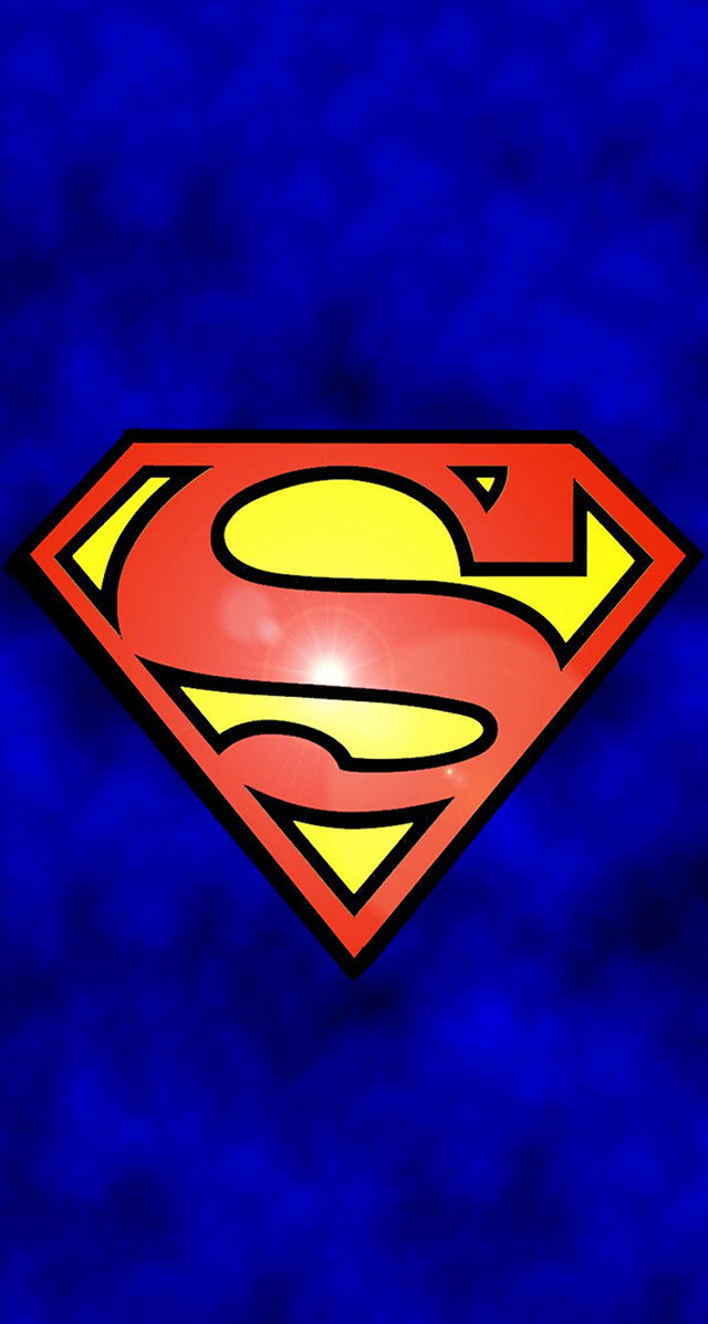 Superman logo blue background red #4 free wallpaper - medium preview image