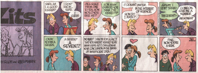Comic strip woman man heart free wallpaper - medium preview image