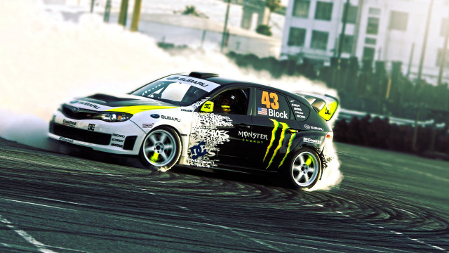 Car number track smoke tires free wallpaper - medium preview image