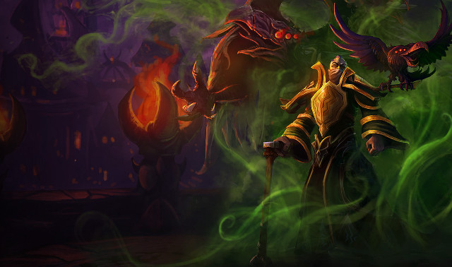 Demon green smoke glowing wings free wallpaper - medium preview image