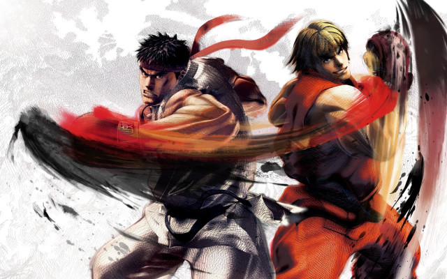 Anime fight graphic style character1 free wallpaper - medium preview image