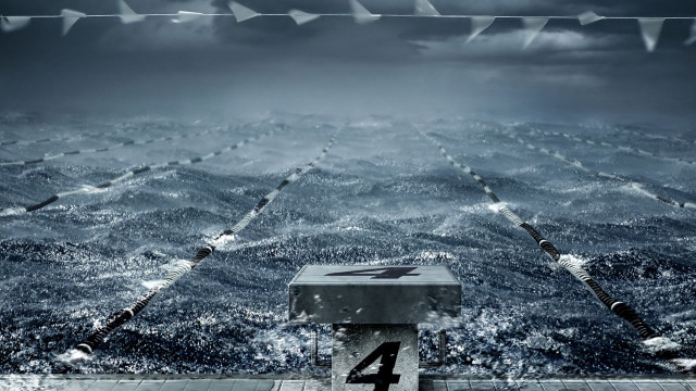 Mailbox dock water fishing rods free wallpaper - medium preview image