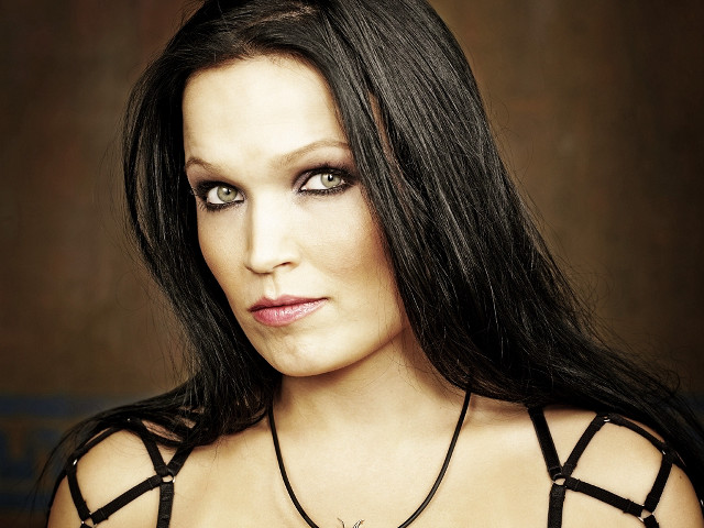Woman long black hair cross free wallpaper - medium preview image