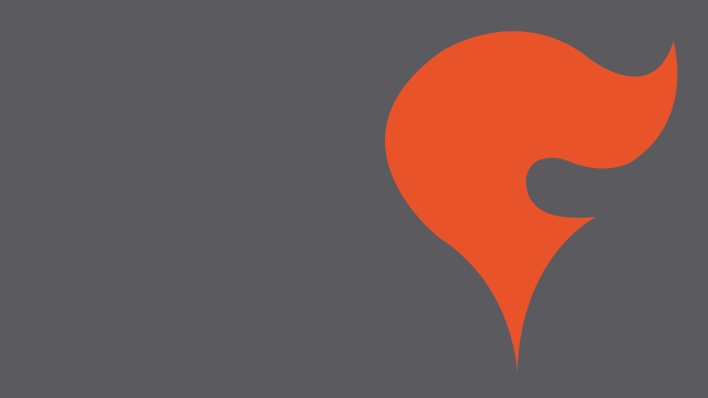 Red gray logo flame background free wallpaper - medium preview image