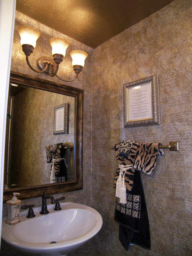 Bathroom sink mirror towel rack free wallpaper - medium preview image