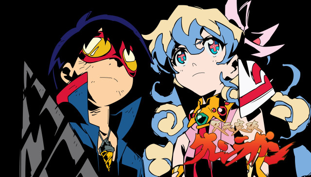 Anime characters standing eyes closed free wallpaper - medium preview image