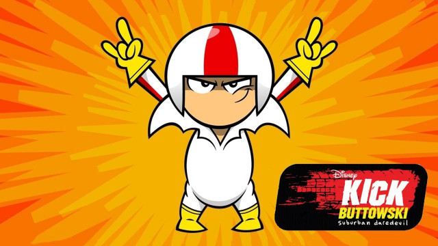 Cartoon character red white helmet free wallpaper - medium preview image