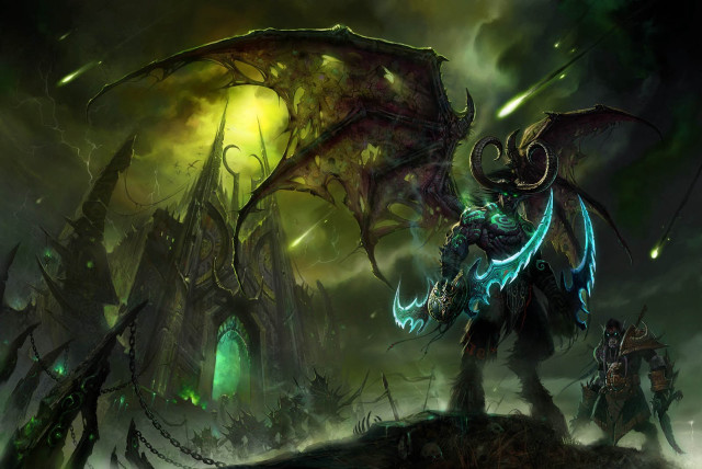Demonic demon giant demon huge free wallpaper - medium preview image
