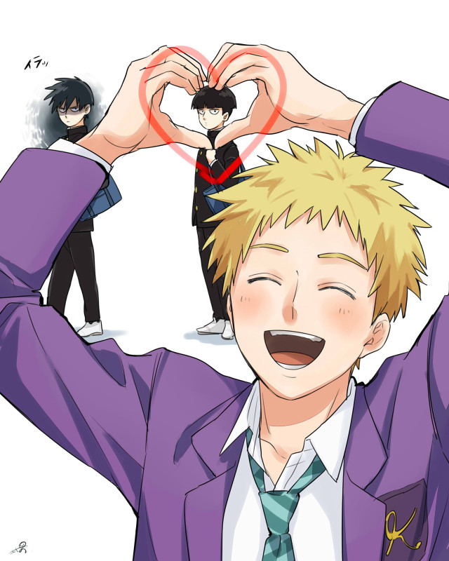 Man suit tie hands heart free wallpaper - medium preview image