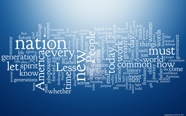 Blue background plane words languages free wallpaper - medium preview image
