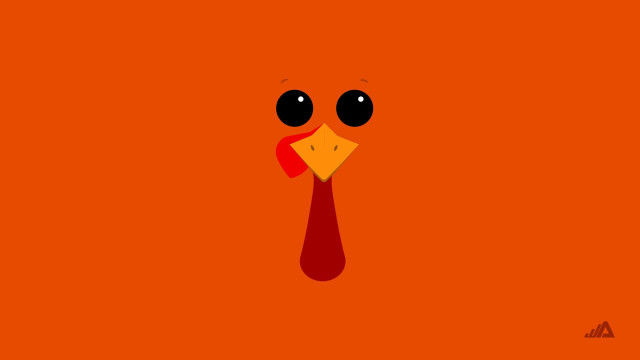 Cartoon turkey big eyes red #2 free wallpaper - medium preview image