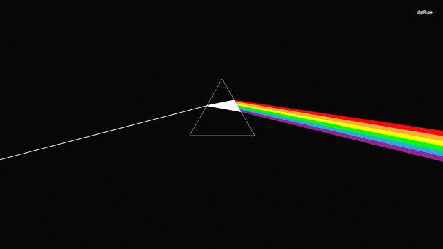 Dark side moon rainbow light #15 free wallpaper - medium preview image