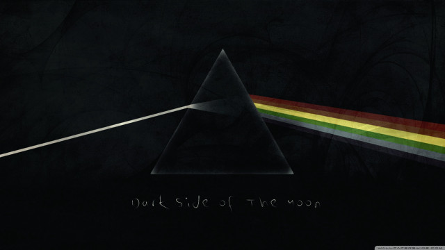 Dark side moon rainbow white #9 free wallpaper - medium preview image