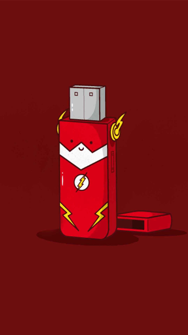 Flash drive red surface red free wallpaper - medium preview image