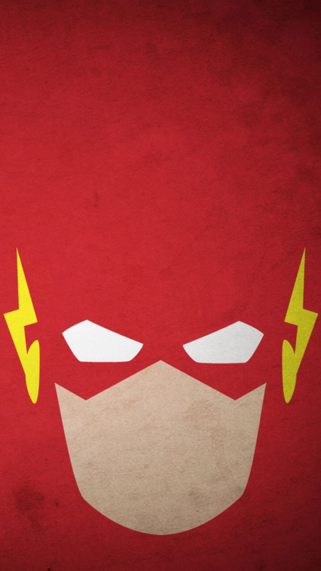Red background yellow lightning mask free wallpaper - medium preview image
