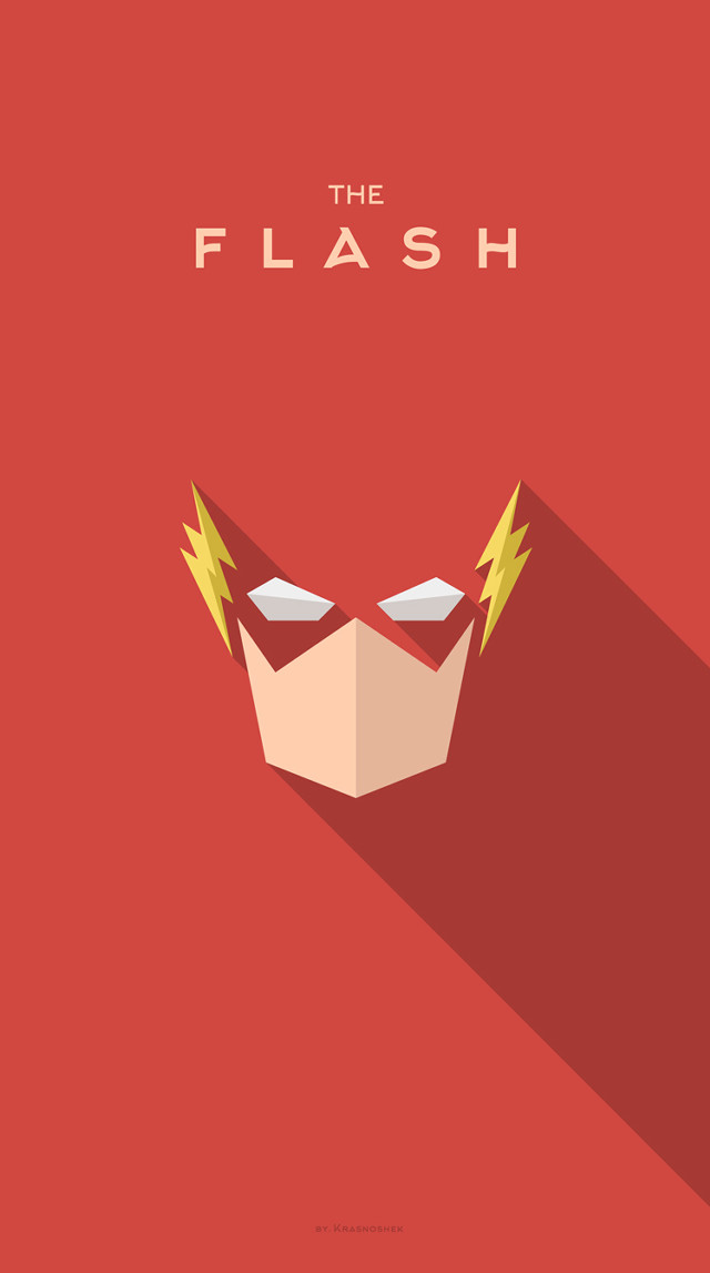 Minimalist poster flash movie matt free wallpaper - medium preview image