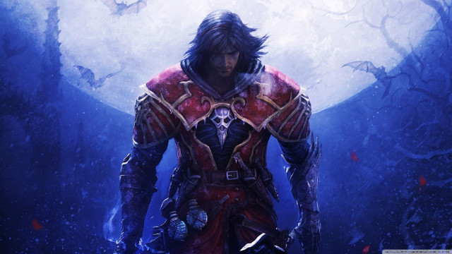 Man red outfit full moon free wallpaper - medium preview image