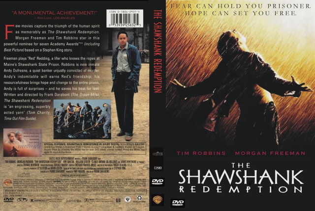 Shawshank re motion dvd cover free wallpaper - medium preview image