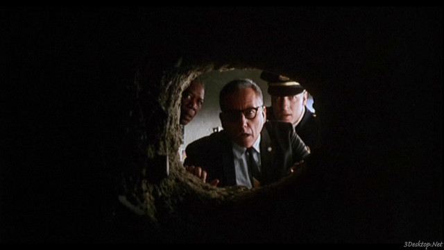 Three men suits dark room free wallpaper - medium preview image