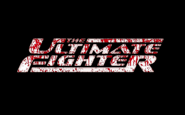 Ultimate fighter logo red white free wallpaper - medium preview image