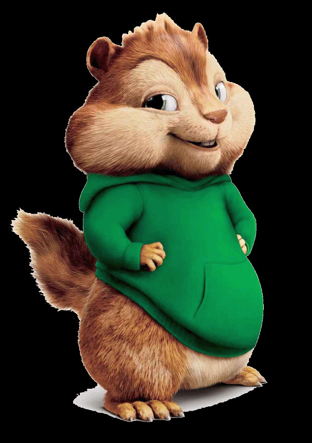 Chippy green hoodie smile animal free wallpaper - medium preview image