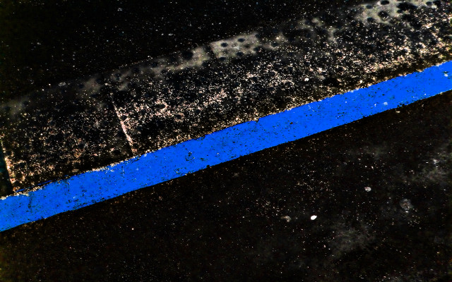 Blue line black surface white free wallpaper - medium preview image