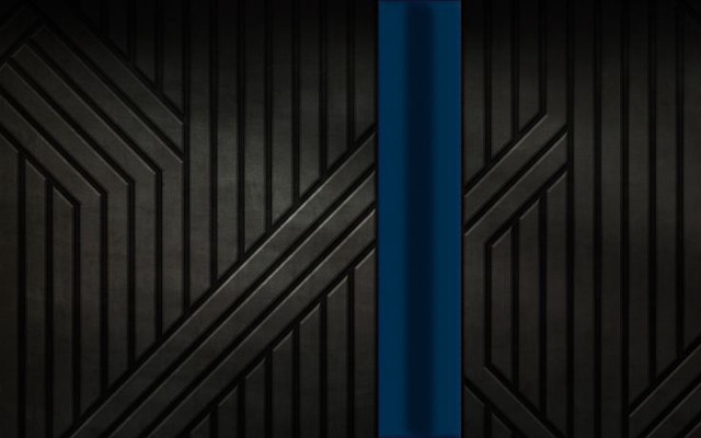 Black blue wall stripe middle free wallpaper - medium preview image