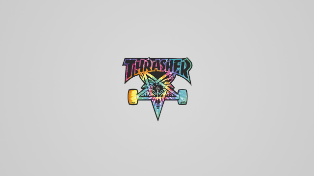 Skateboard star rainbow design bottom free wallpaper - medium preview image