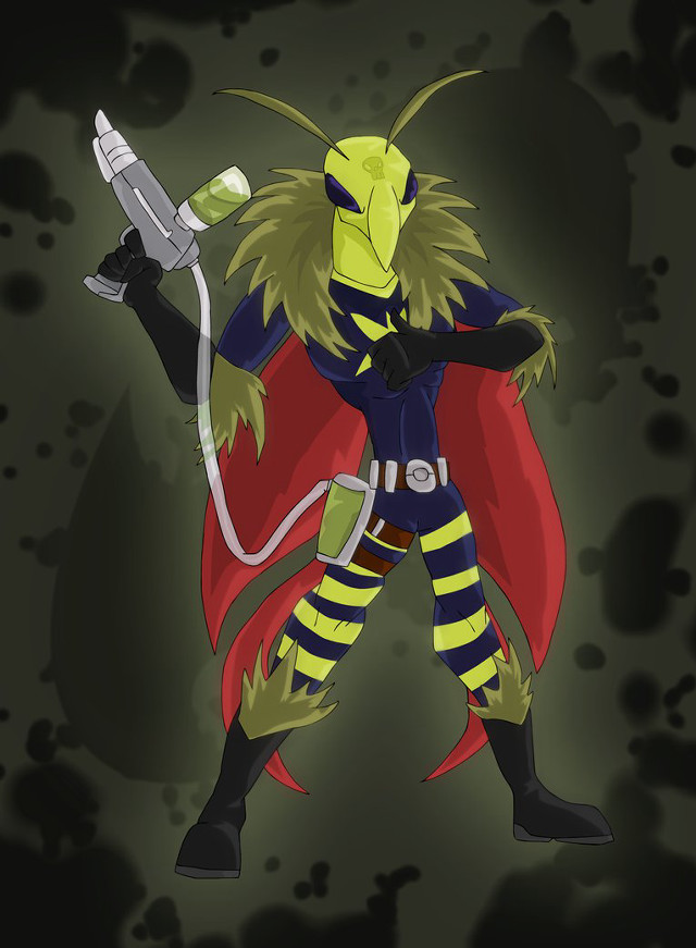 Cartoon character sword cape head free wallpaper - medium preview image