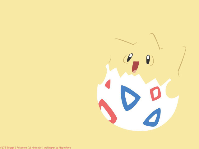 Cartoon smiling cracked egg pokemon free wallpaper - medium preview image