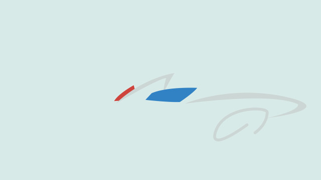 Blue red car minimalist vector free wallpaper - medium preview image