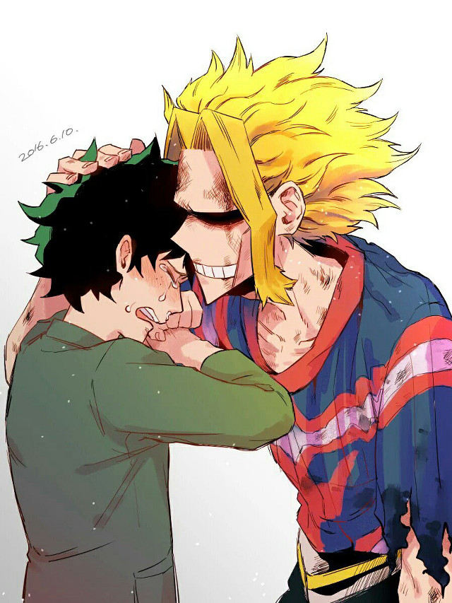 Anime characters hugging eyes closed #3 free wallpaper - medium preview image