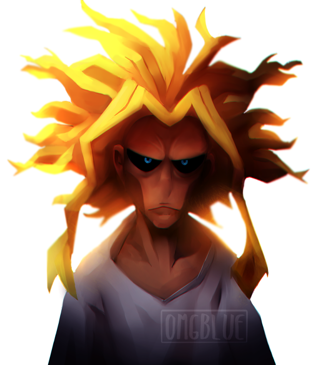 Mohawk man white shirt digital free wallpaper - medium preview image