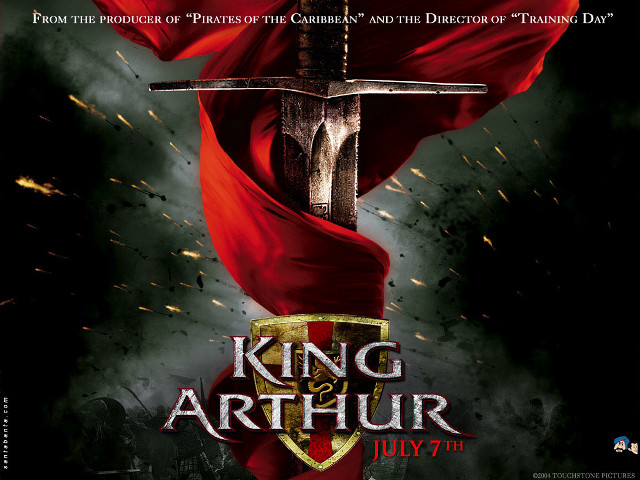 King arthur sword red cloak free wallpaper - medium preview image